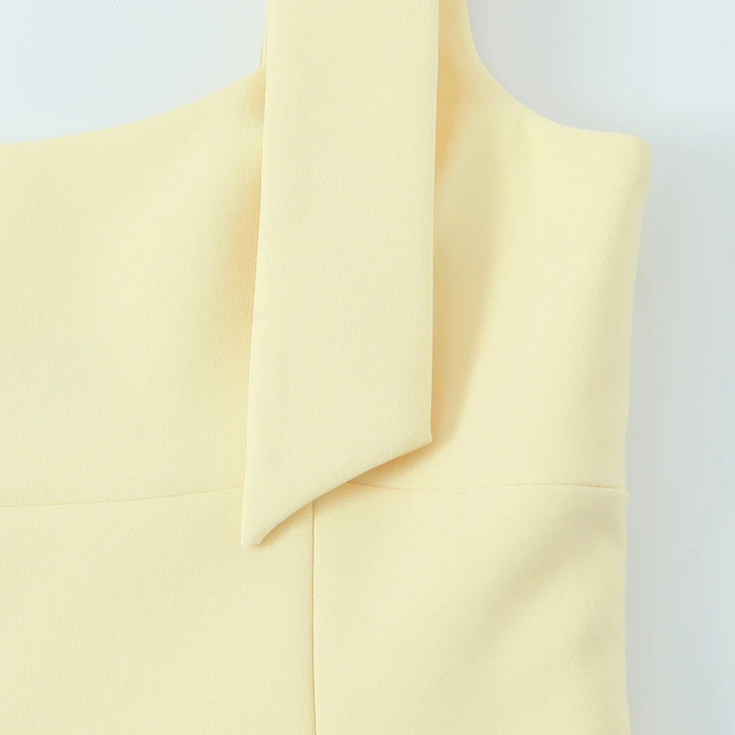 Maja | Top na Ramiączkach z Kokardą w Stylu Gorsetowym - Woman tops