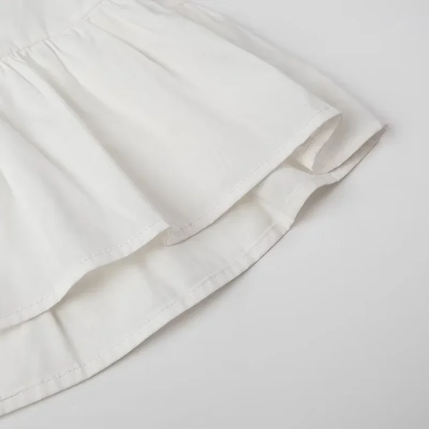 Oliwia | Letni Krótki Top z Rękawem w Panterkę lub Bieli - Woman tops