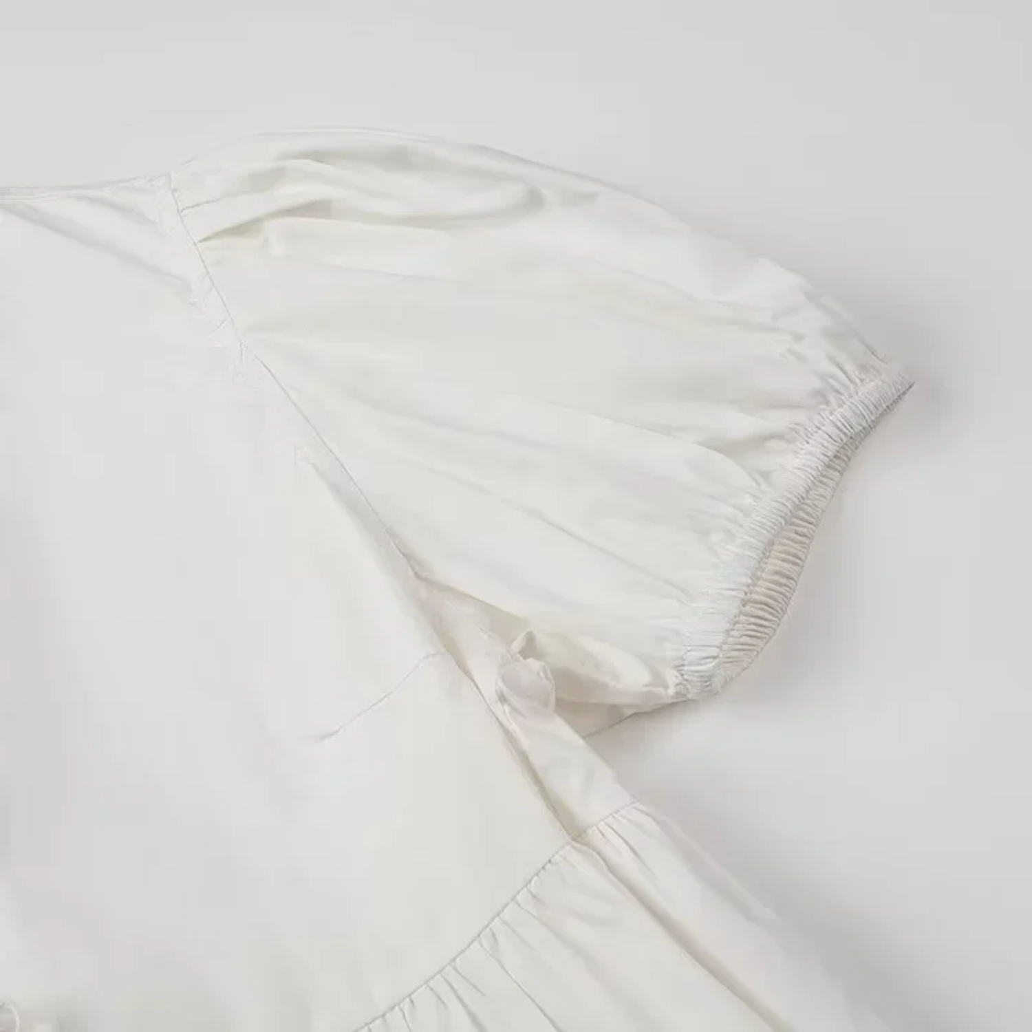 Oliwia | Letni Krótki Top z Rękawem w Panterkę lub Bieli - Woman tops